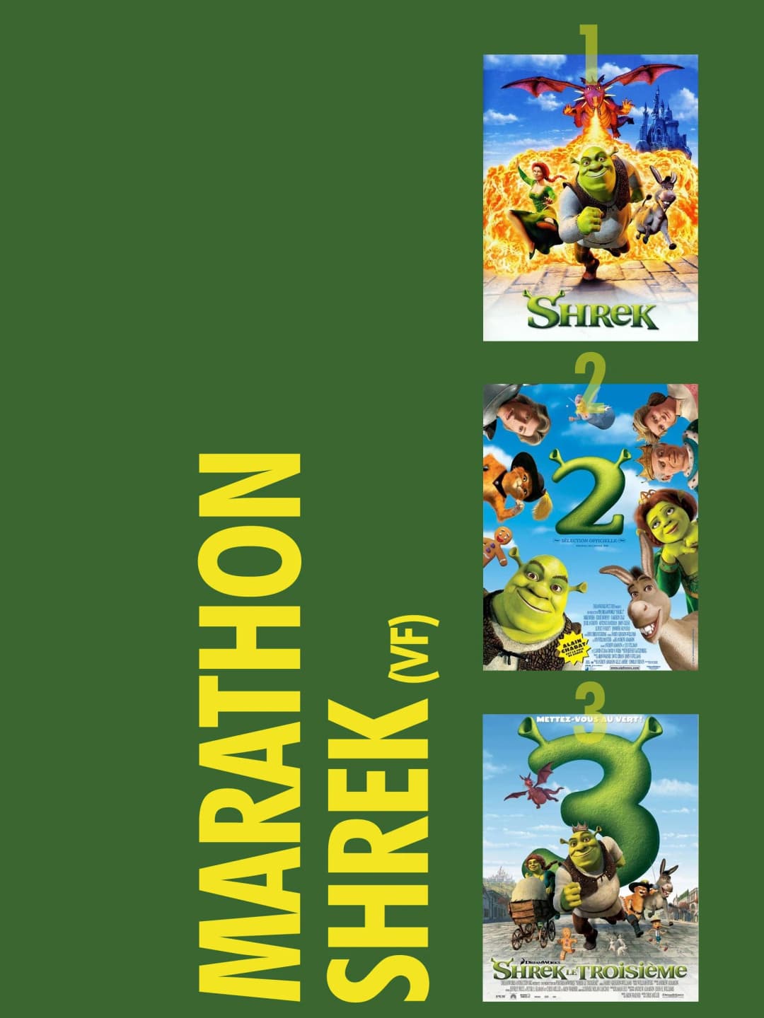 Affiche de Marathon Shrek