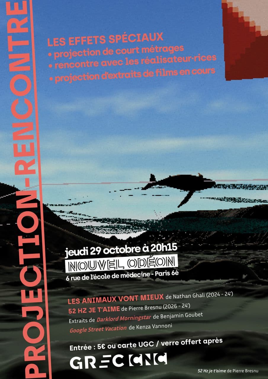 Affiche de Soirée du GREC - Effets Spéciaux