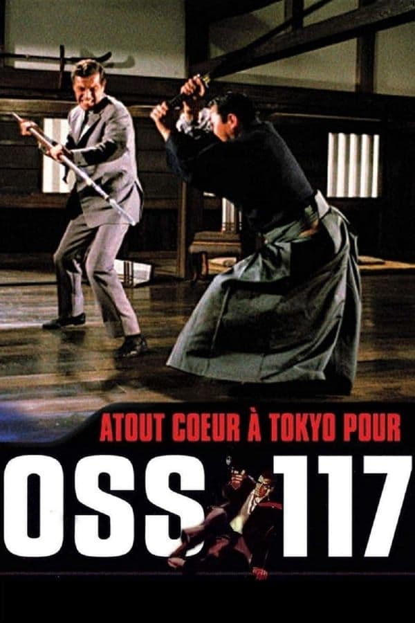 Affiche de Atout coeur à Tokyo pour OSS 117