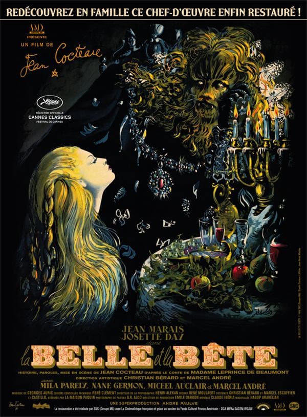 Affiche de La Belle et la Bete