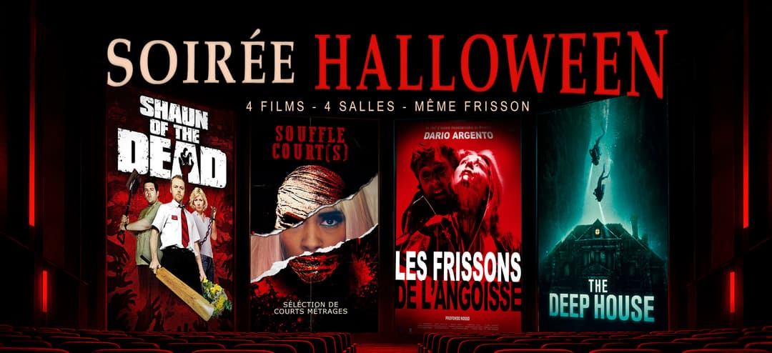 Affiche de 4 films - 4 salles - Même Frisson