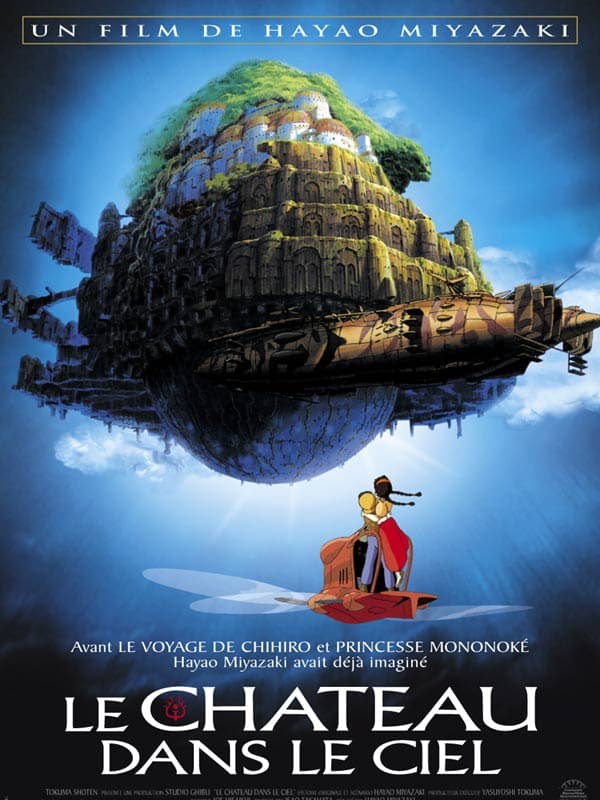 Affiche de Le Chateau Dans le Ciel
