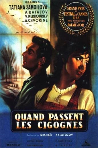 Affiche de Quand passent les cigognes
