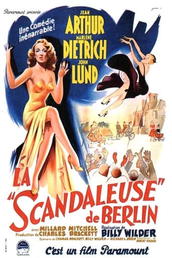 Affiche de La Scandaleuse de Berlin