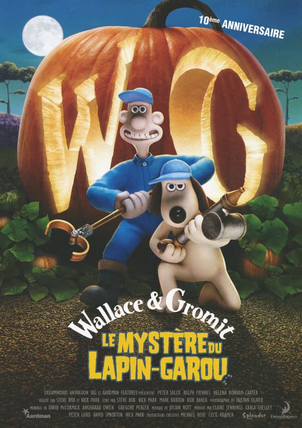 Affiche de Wallace et Gromit, le mystère du lapin-garou