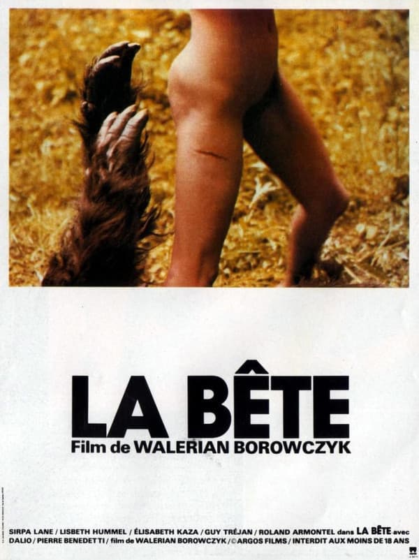 Affiche de La Bête