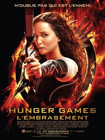 Affiche de Hunger Games - L'embrasement