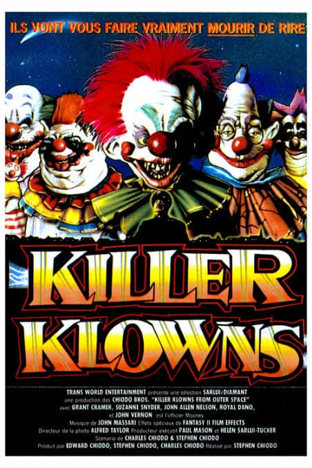 Affiche de Les Clowns Tueurs Venus d'Ailleurs