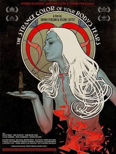 Affiche de L'Etrange Couleur des Larmes de Ton Corps