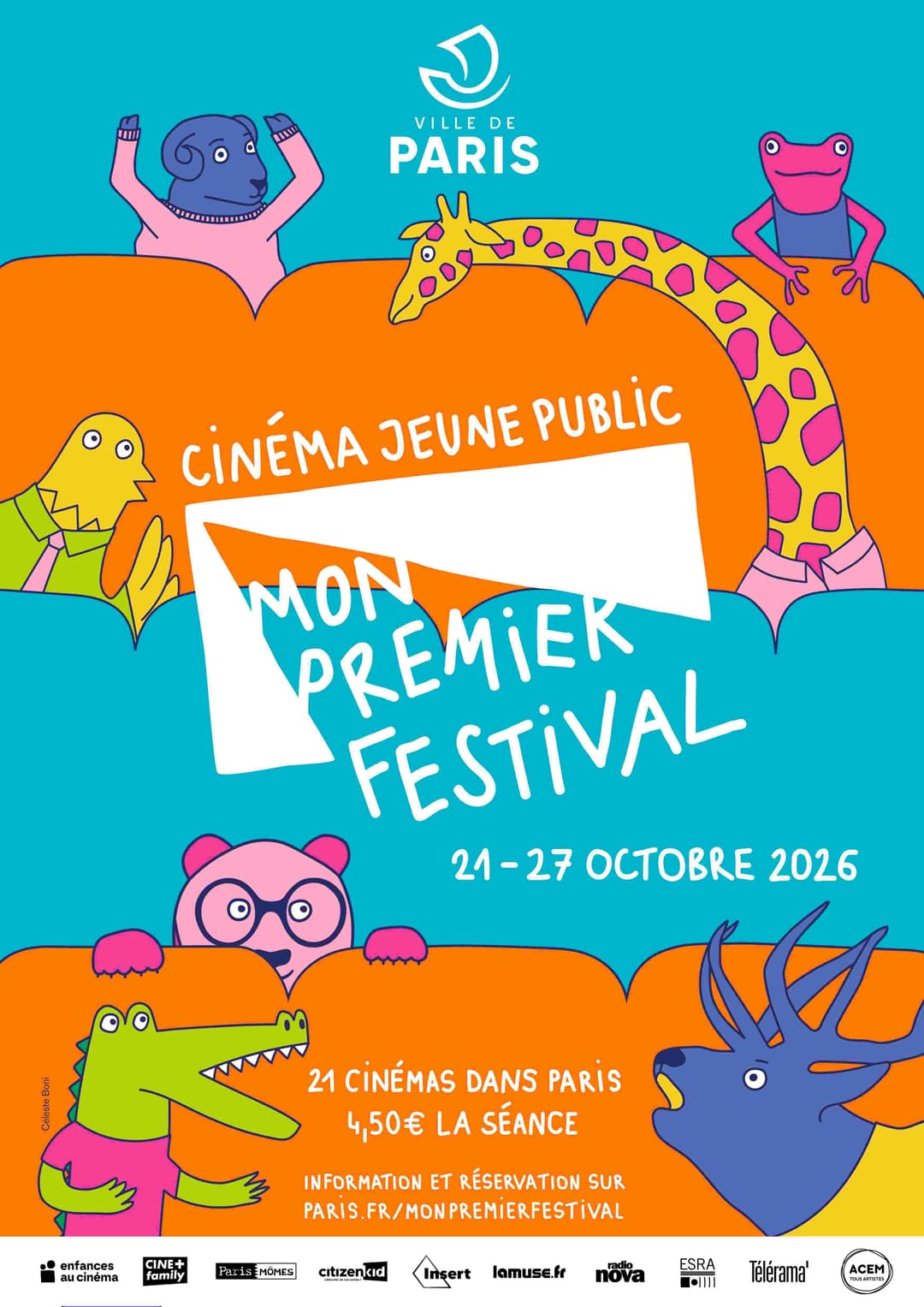 Affiche de Cinema Dei Piccoli Mon Premier Festival