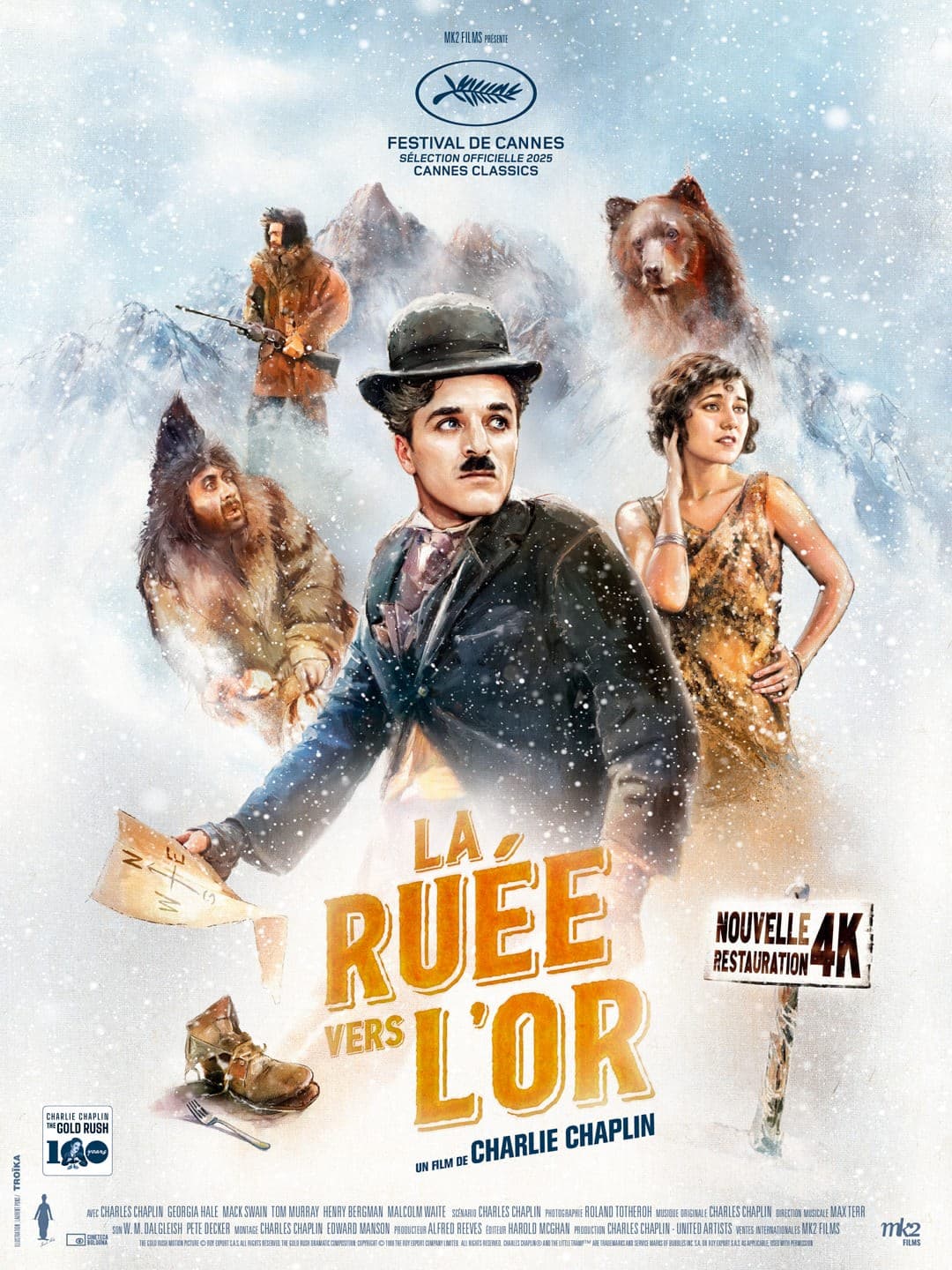 Affiche de La Ruée vers l'or