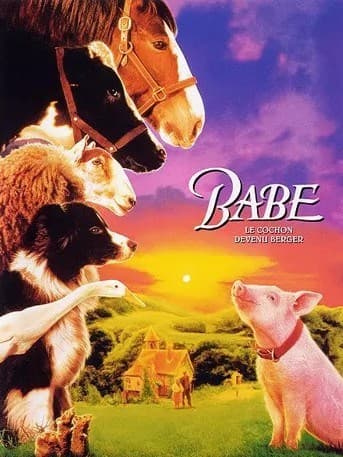 Affiche de Babe, le cochon devenu berger