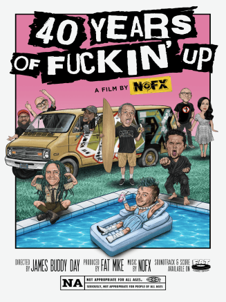 Affiche de NOFX - 40 Years of Fuckin' Up