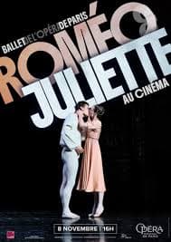 Affiche de Romeo et Juliette Opera Bastille 2026