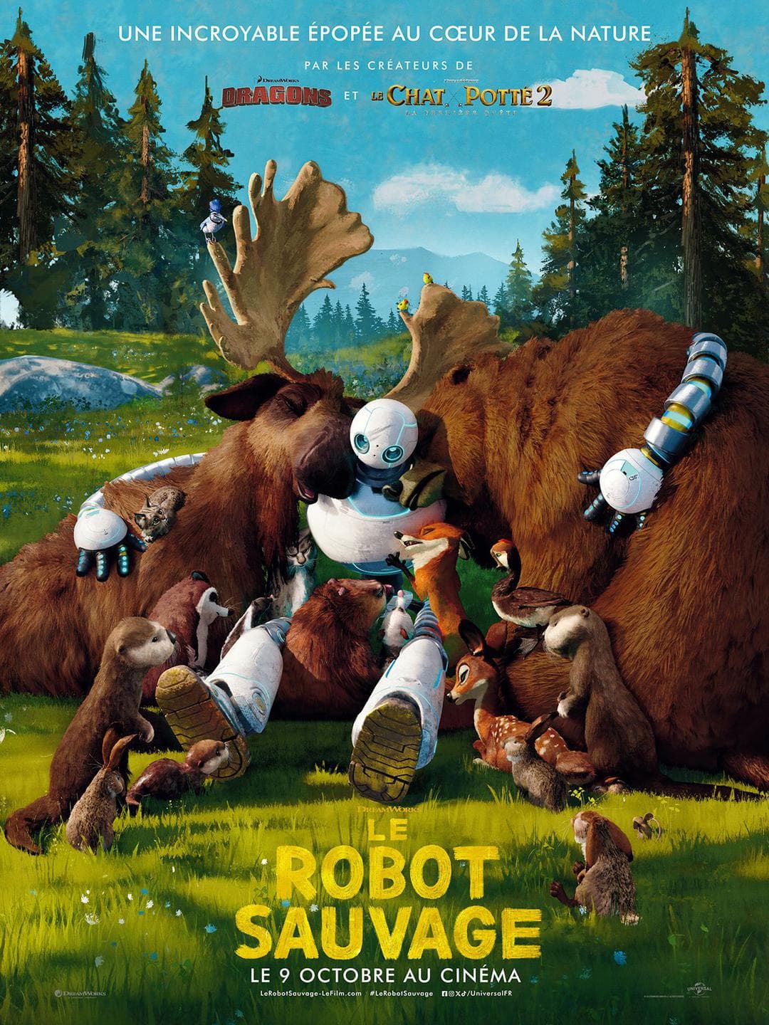 Affiche de Le Robot Sauvage