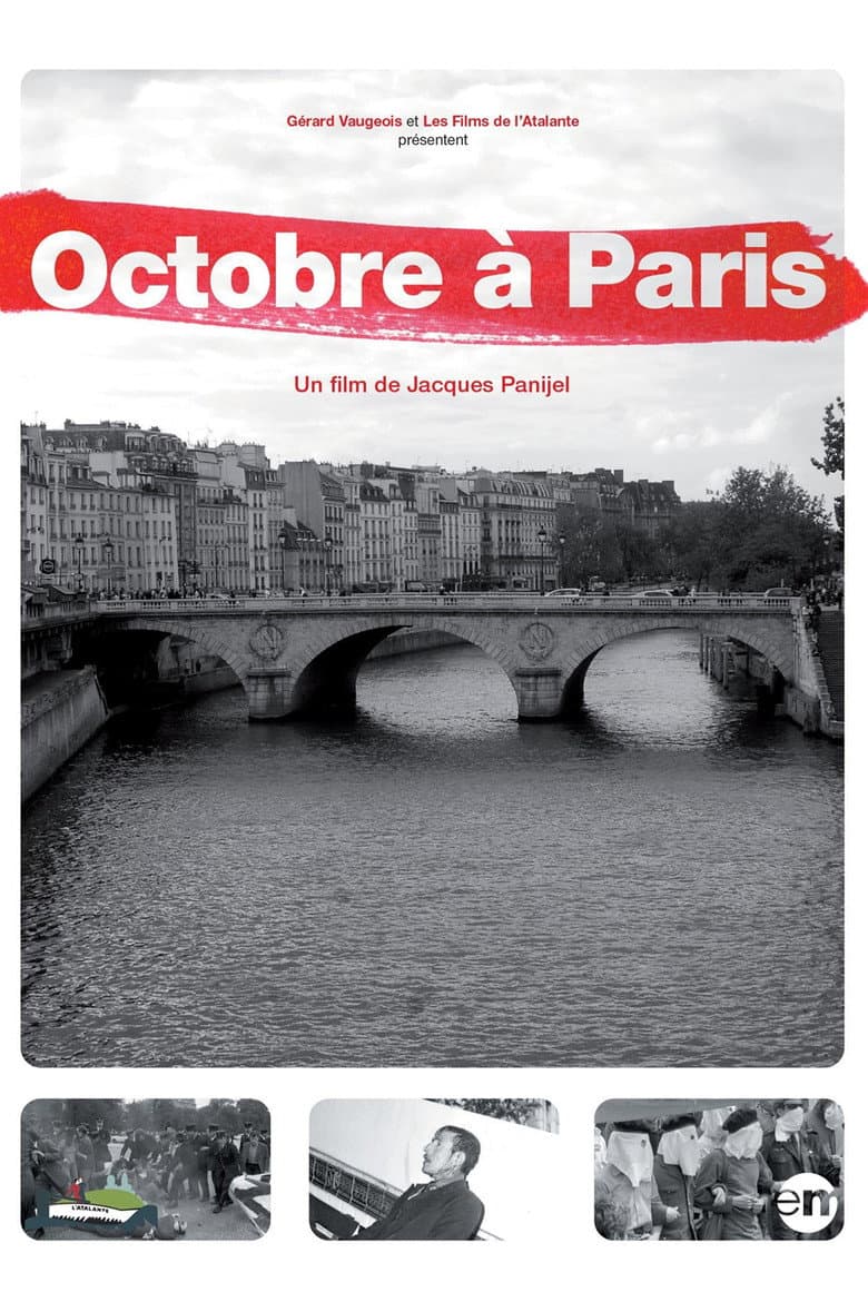 Affiche de Octobre à Paris