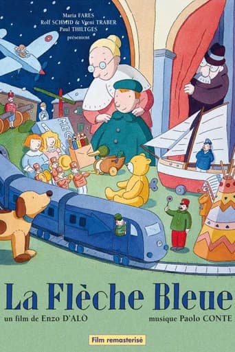 Affiche de La Flèche bleue