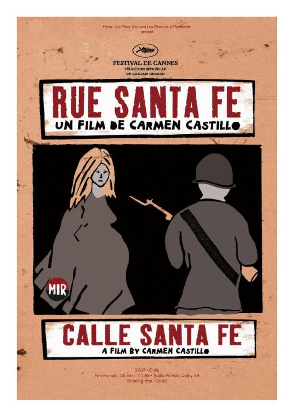 Affiche de Rue Santa Fe